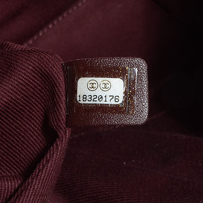 Chanel Crumpled Grained Calfskin Medium CC Crave Flap Brown 7 of 9