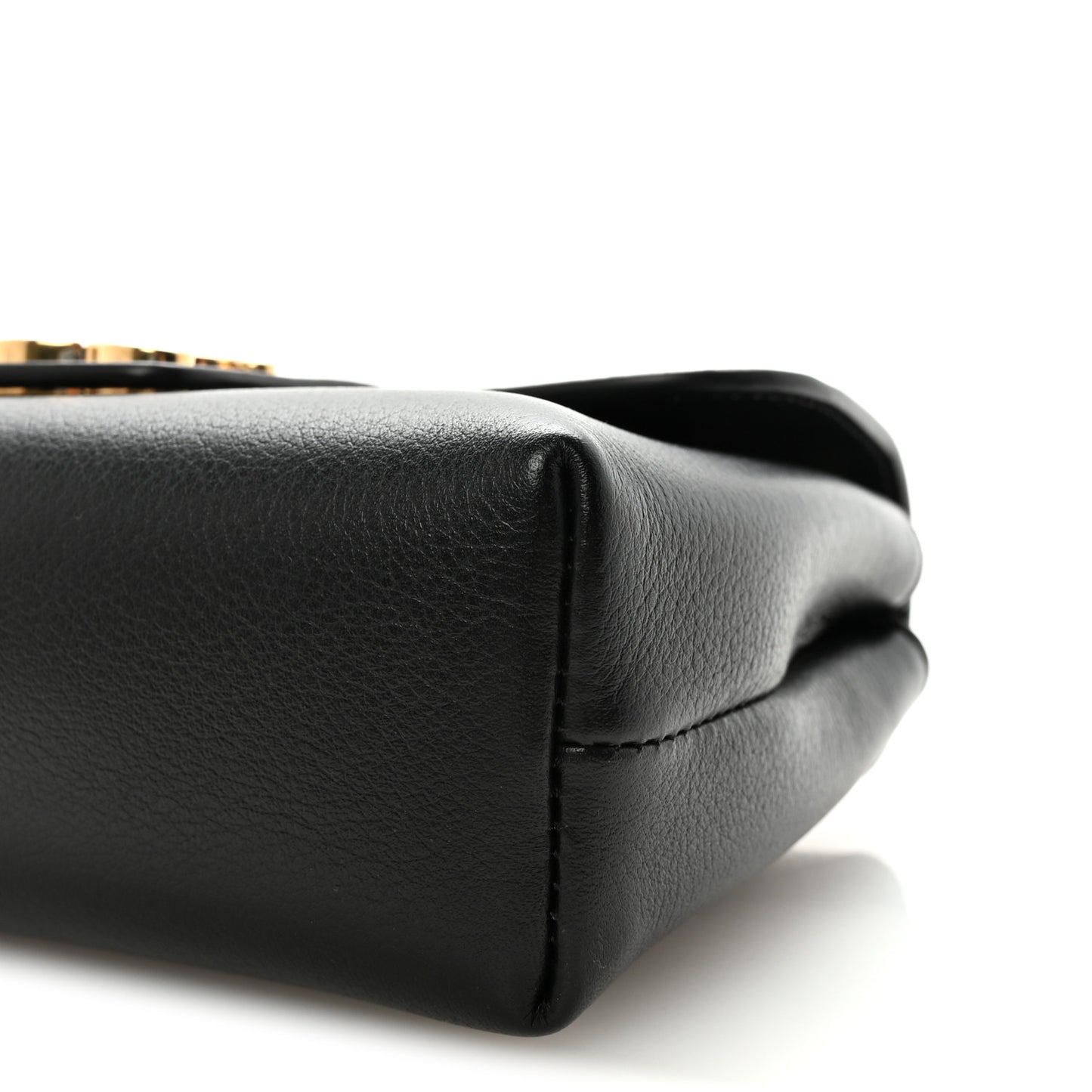 Supple Calfskin Mini Victoire Bag Black