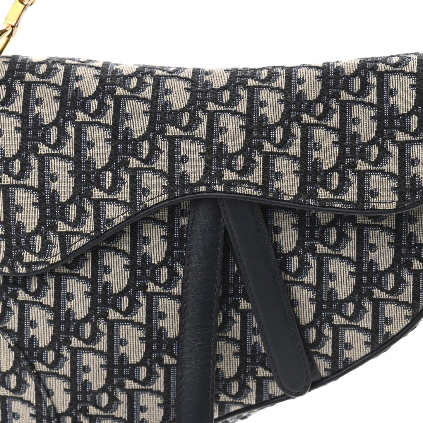 Oblique Saddle Bag Blue