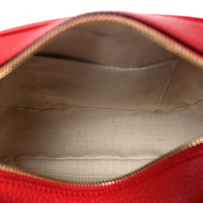 Gucci Pebbled Calfskin Small Soho Disco Bag Tabasco Red 5 of 10