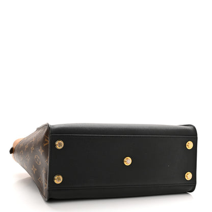 Louis Vuitton Calfskin Monogram On My Side Black 4 of 11