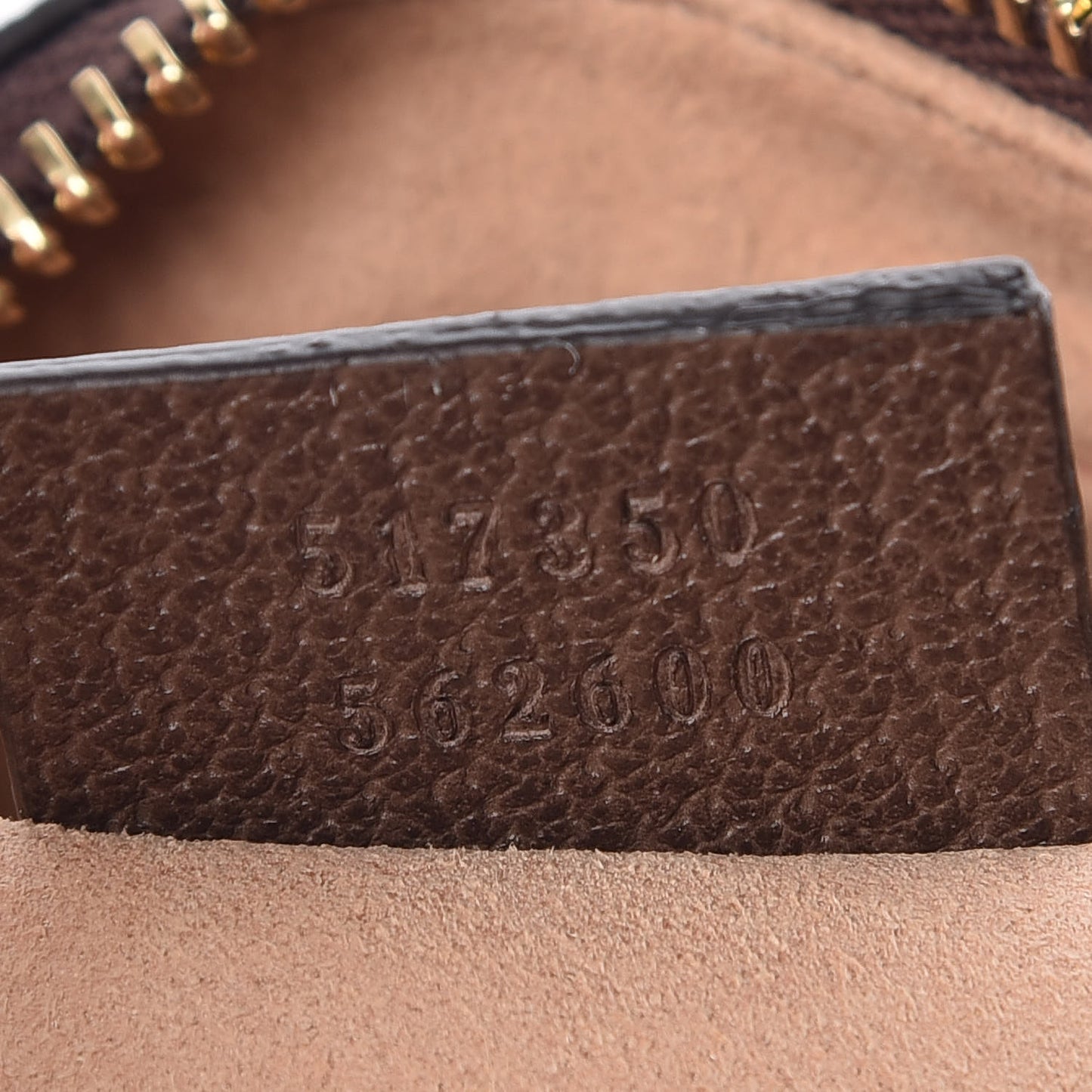 GG Supreme Monogram Web Mini Ophidia Shoulder Bag Brown