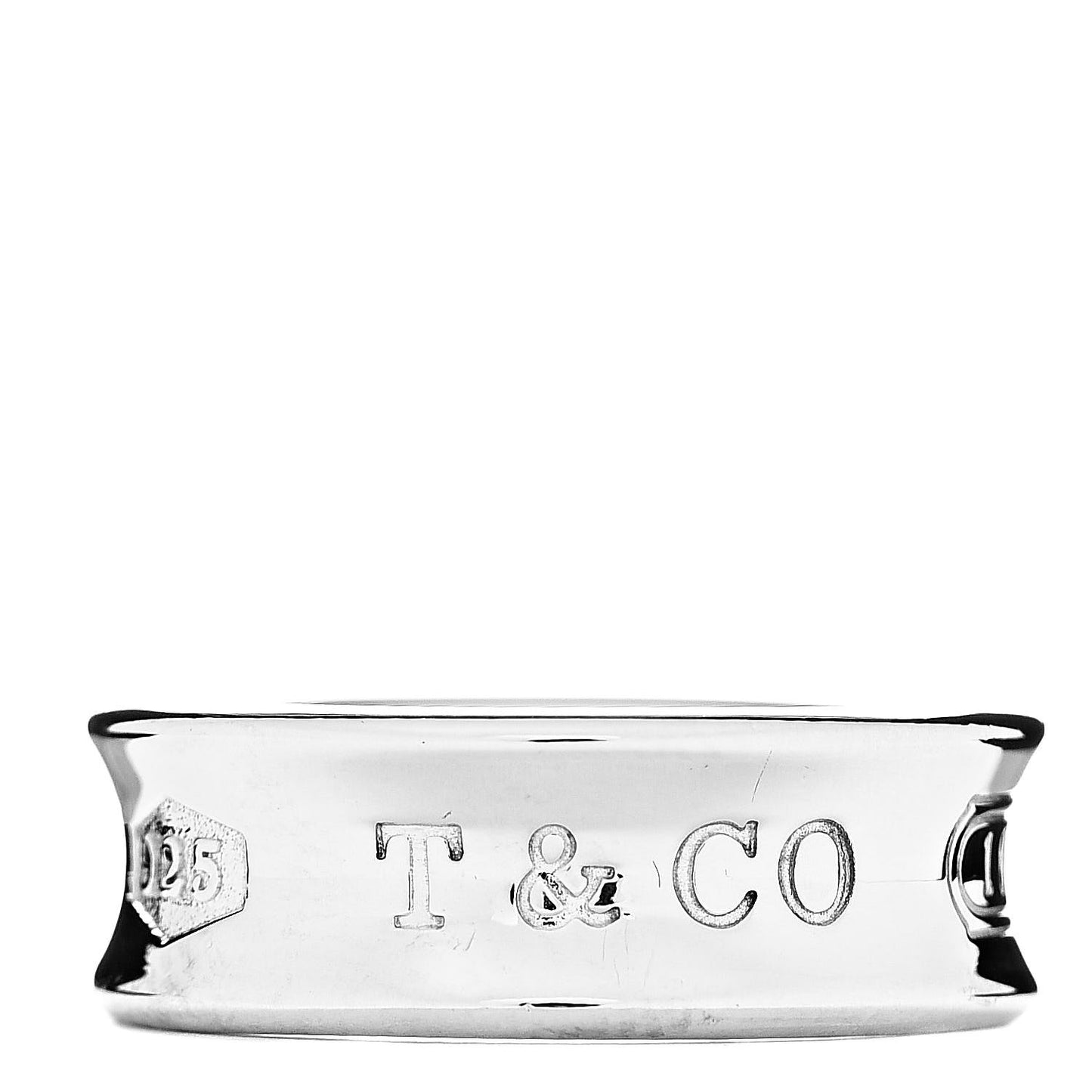 Sterling Silver 1837 Band Ring 50 5.25