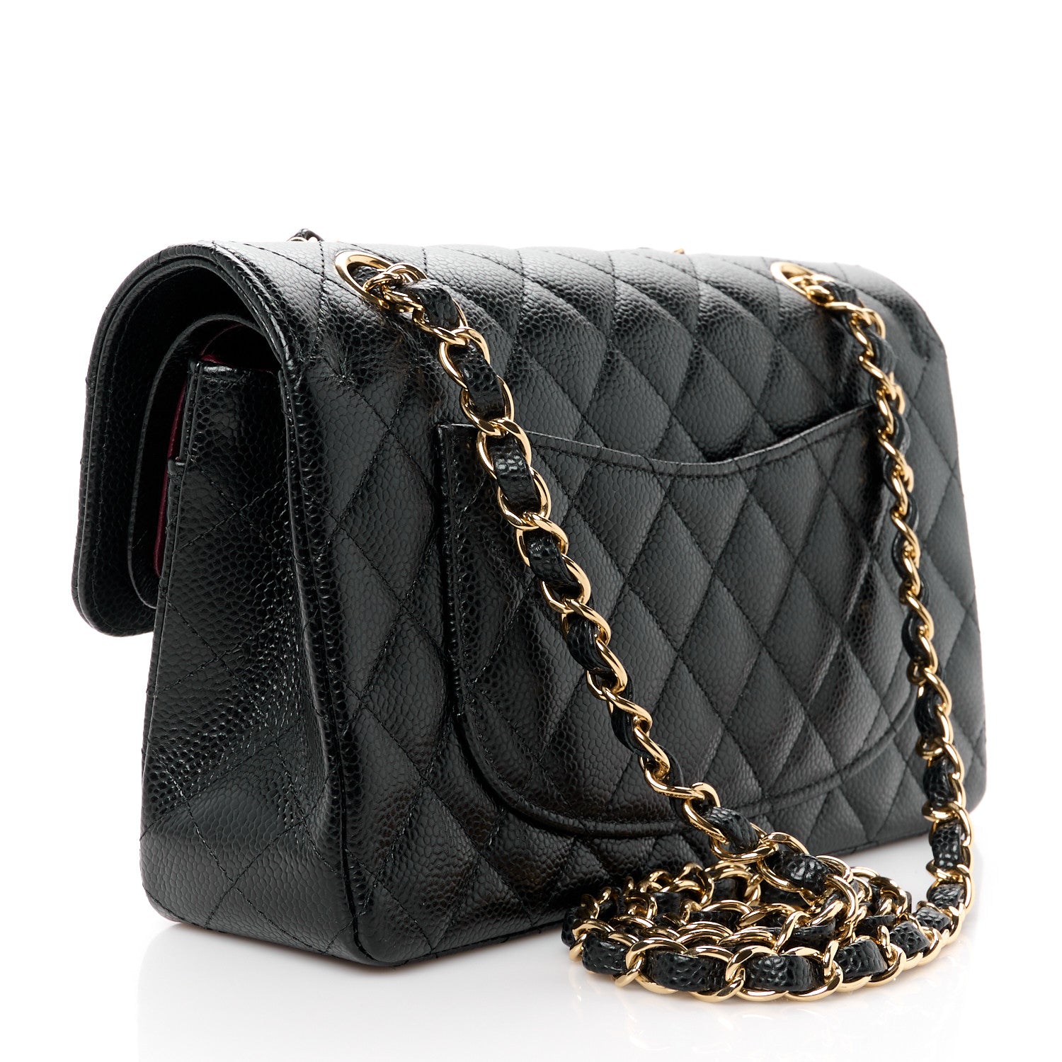 Chanel Caviar Quilted Small Double Flap Black 3 of 11