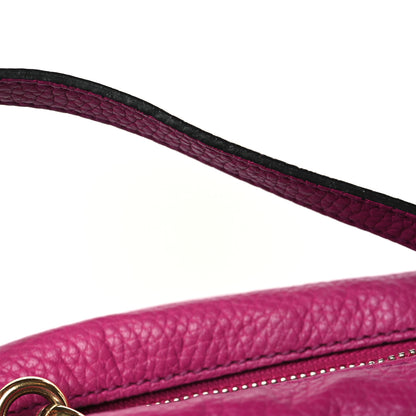 Gucci Cellrius Calfskin Small Soho Disco Bag Bright Bouganville 12 of 14