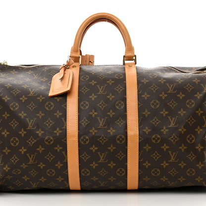Louis Vuitton Monogram Keepall Bandouliere 55 7 of 19
