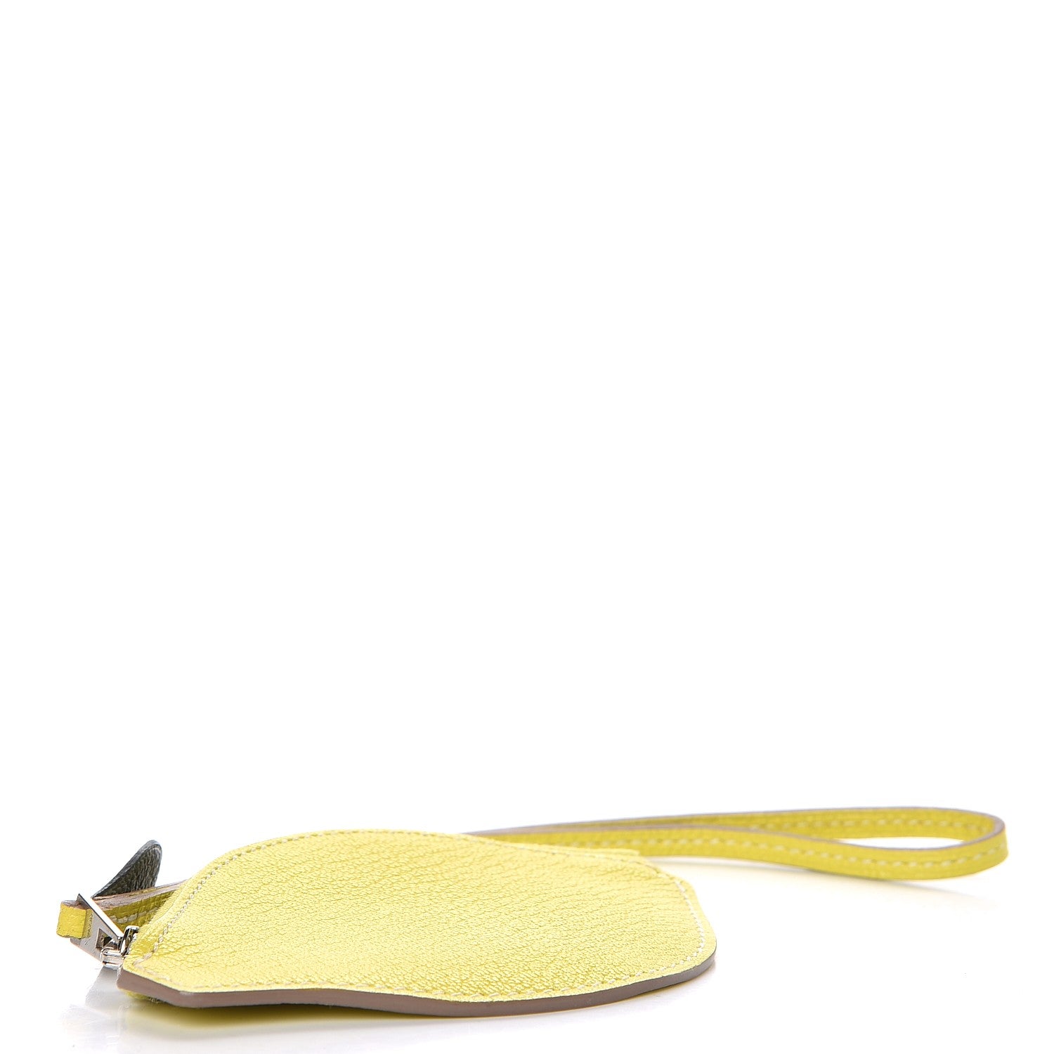 Hermes Chevre Mysore Tutti Frutti Citron Coin Purse Charm Lime 5 of 9