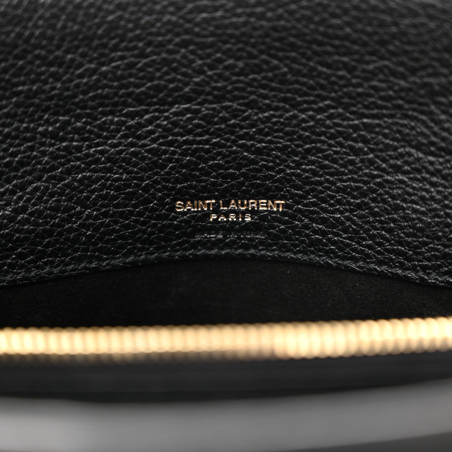 Saint Laurent Grained Calfskin Baby Sac De Jour Souple Black 6 of 10