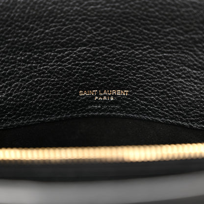 Saint Laurent Grained Calfskin Baby Sac De Jour Souple Black 6 of 10