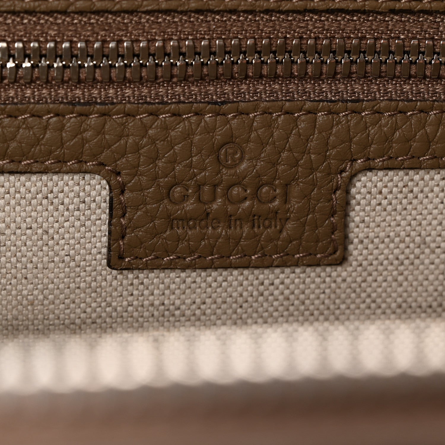 Gucci Piuma Calfskin Jumbo GG Embossed Large Duffle Bag Good Taupe 5 of 10