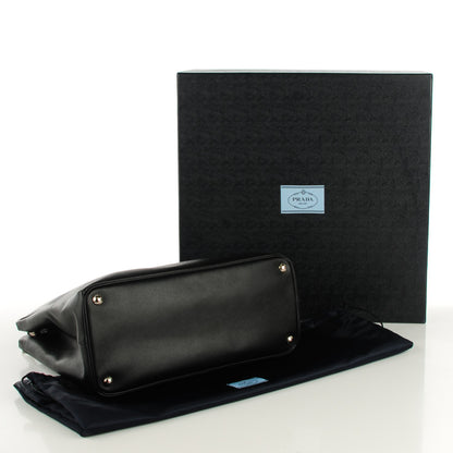 Prada Saffiano Large Galleria Double Zip Tote Black 4 of 9