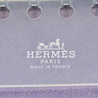 Hermes Taurillon Clemence Ulysse MM Notebook Cover Iris 10 of 10