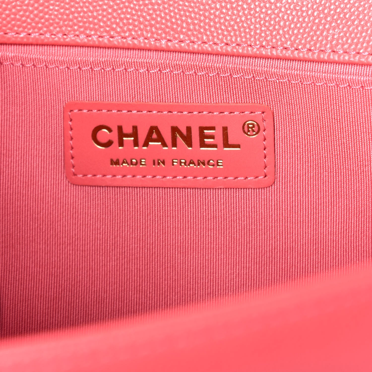 Chanel Caviar Quilted Medium Boy Flap Pink 6 of 9