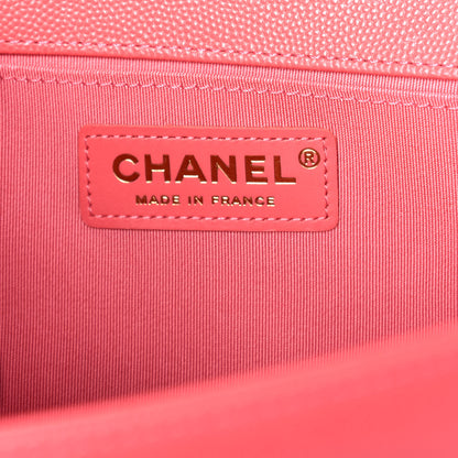 Chanel Caviar Quilted Medium Boy Flap Pink 6 of 9