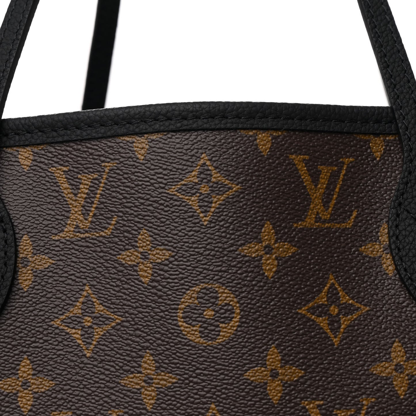 Monogram Calfskin Neo Neverfull Inside Out MM  Black