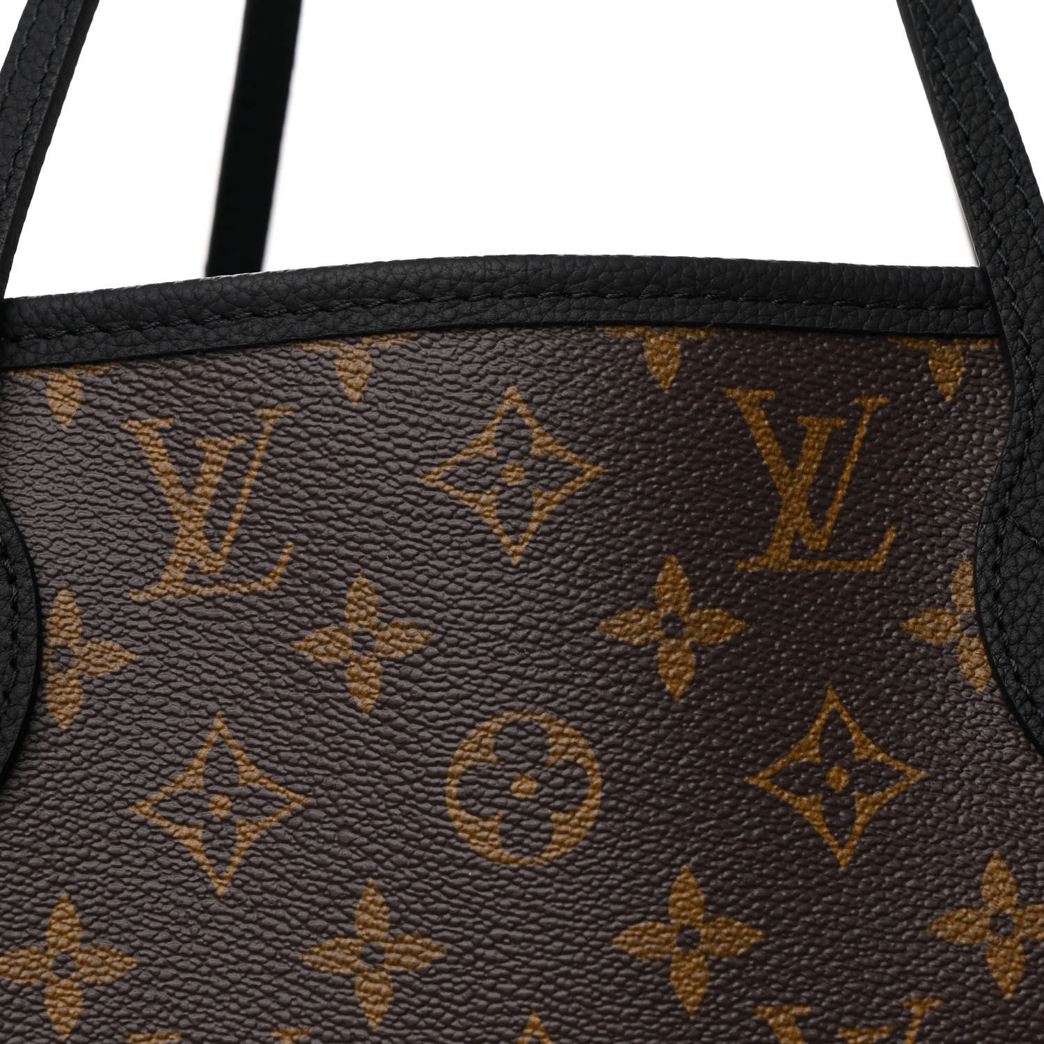 Louis Vuitton Monogram Calfskin Neo Neverfull Inside Out MM  Black 9 of 12