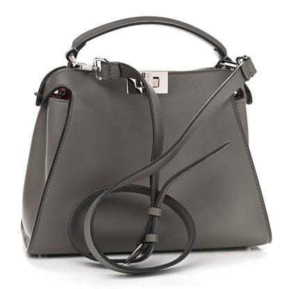 Fendi Vitello Tahiti Burro Medium Peekaboo Iconic Essentially Satchel Foresta Macaron 3 of 10