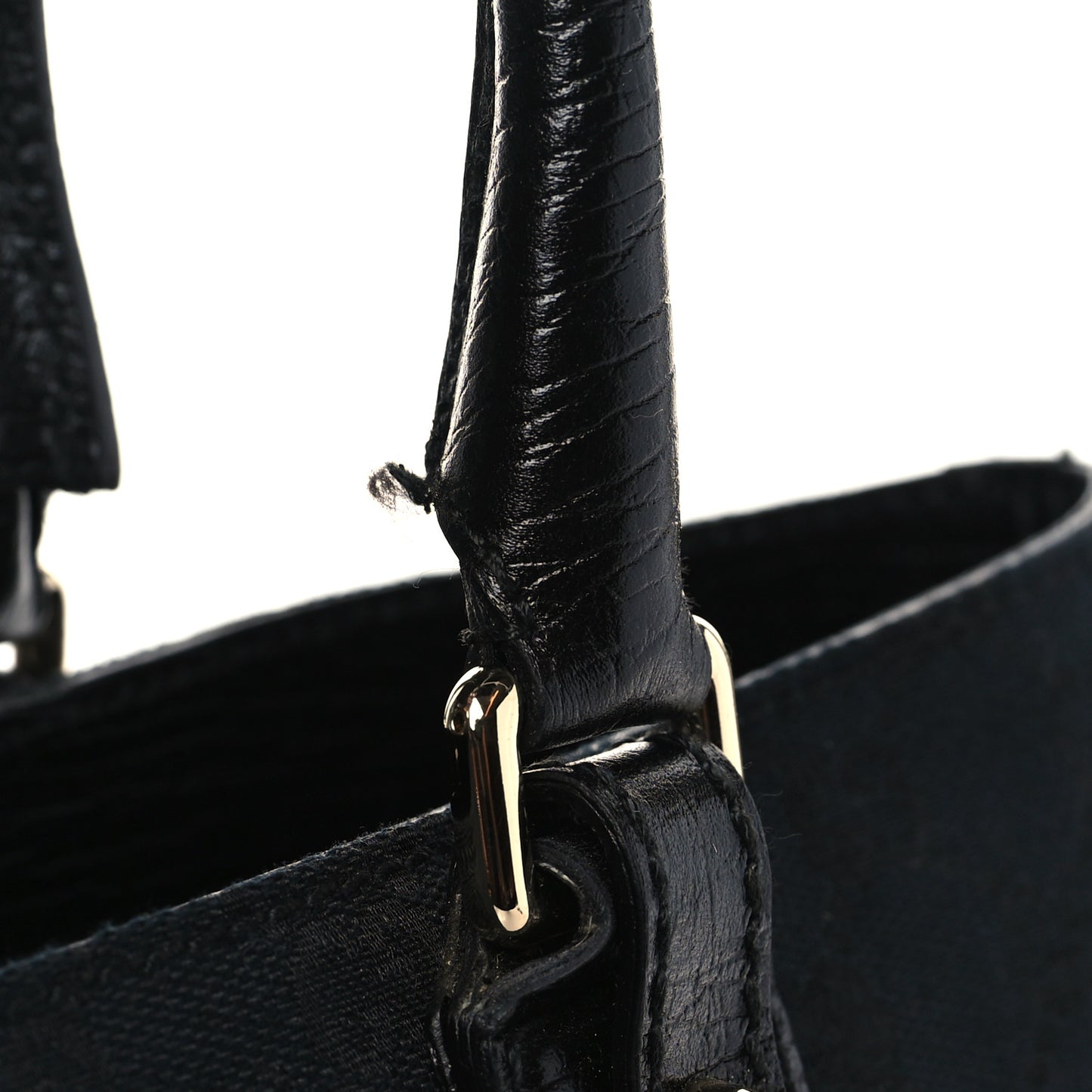 Monogram Medium Hasler Tote Black