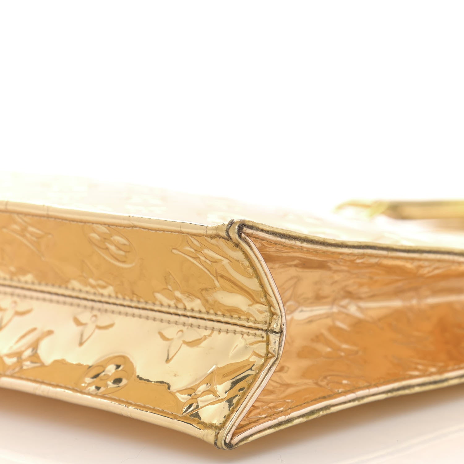 Louis Vuitton Monogram Miroir Sac Plat Gold 9 of 13