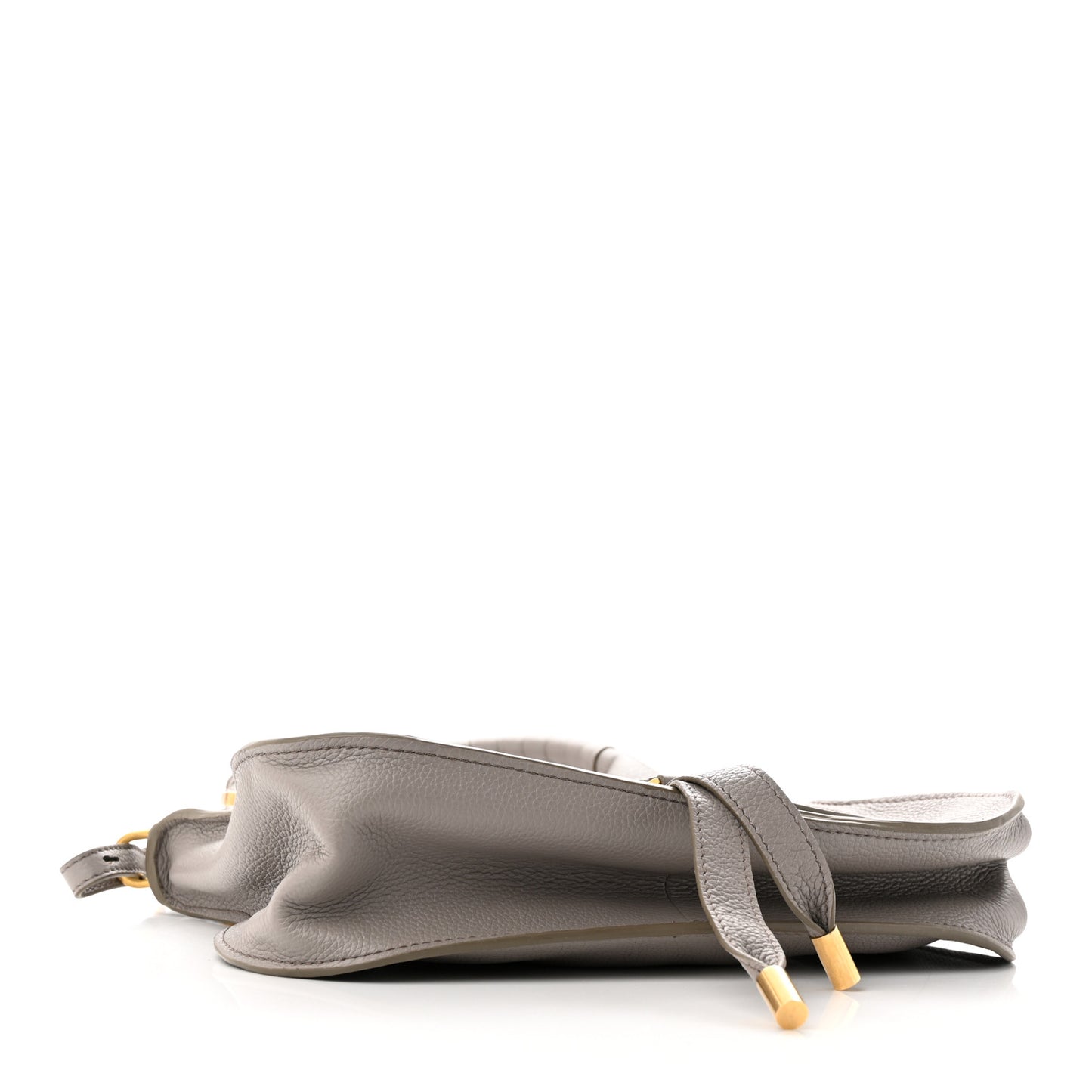 Calfskin Small Marcie Satchel Cashmere Grey