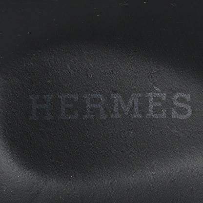 Hermes Calfskin Womens Chypre Sandals 36.5 Black 8 of 12