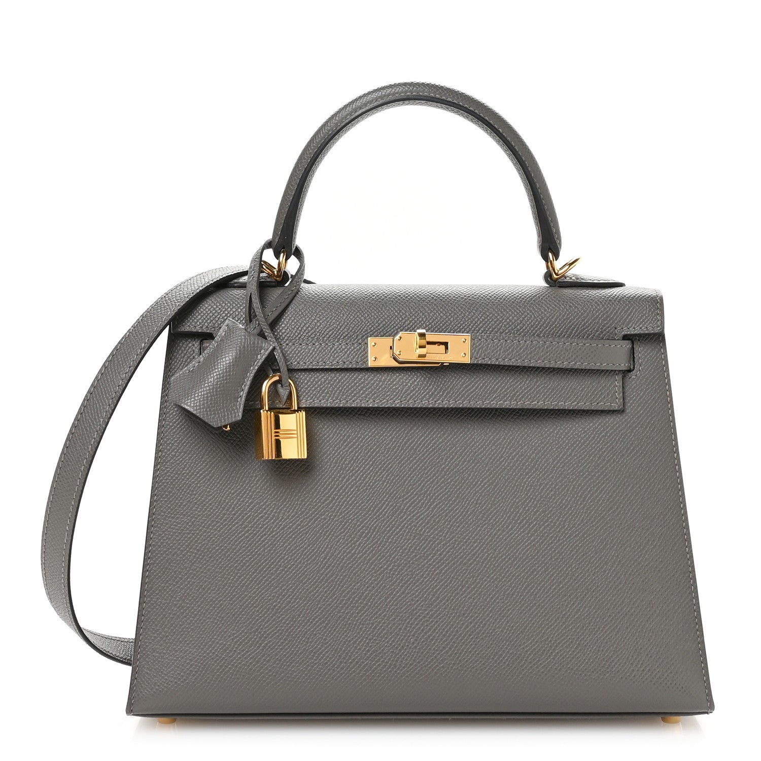 Hermes Epsom Kelly Sellier 25 Etain 1 of 11
