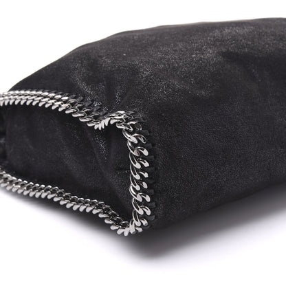 Stella McCartney Shaggy Deer Falabella Fold Over Tote Black 7 of 9