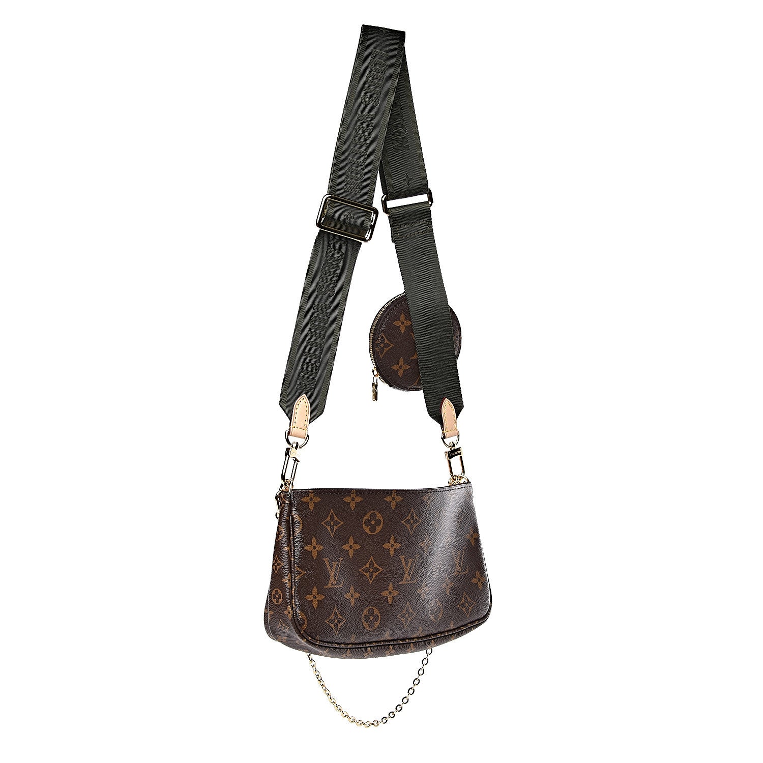 Louis Vuitton Monogram Multi Pochette Accessories Kaki 3 of 13