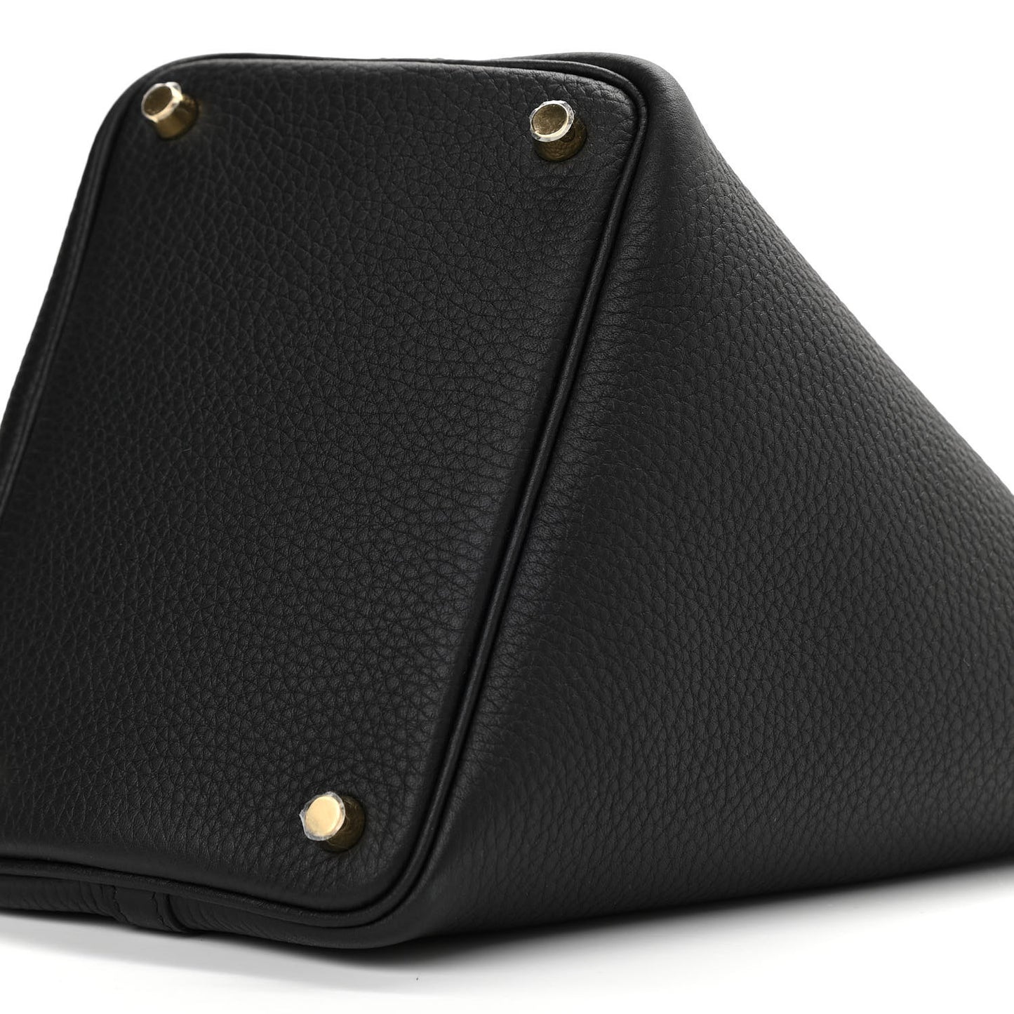 Taurillon Clemence Picotin Lock 18 PM Black