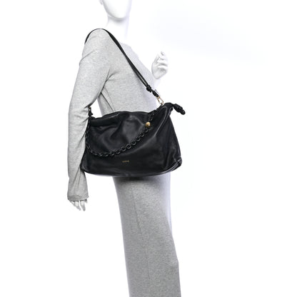 Loewe Mellow Nappa Large Donut Chain Flamenco Black 2 of 11