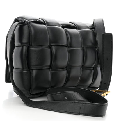 Bottega Veneta Nappa Maxi Intreccio Padded Cassette Crossbody Bag Black 3 of 10