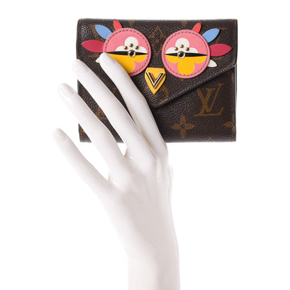 Louis Vuitton Monogram Lovely Birds Victorine Wallet 2 of 7