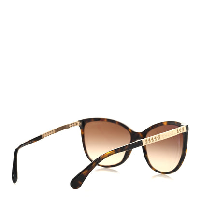 Chanel Chain Polarized Sunglasses 5352 Tortoise 4 of 8