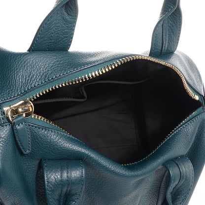 Alexander Wang Pebbled Lambskin Rocco Dark Argon w Pale Gold Hardware 5 of 8
