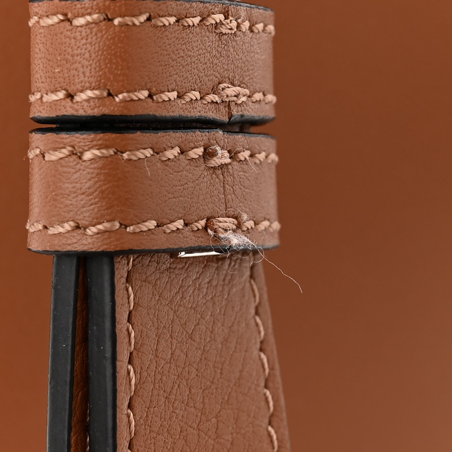 Loewe Calfskin Small Hammock Shoulder Bag Tan 11 of 13