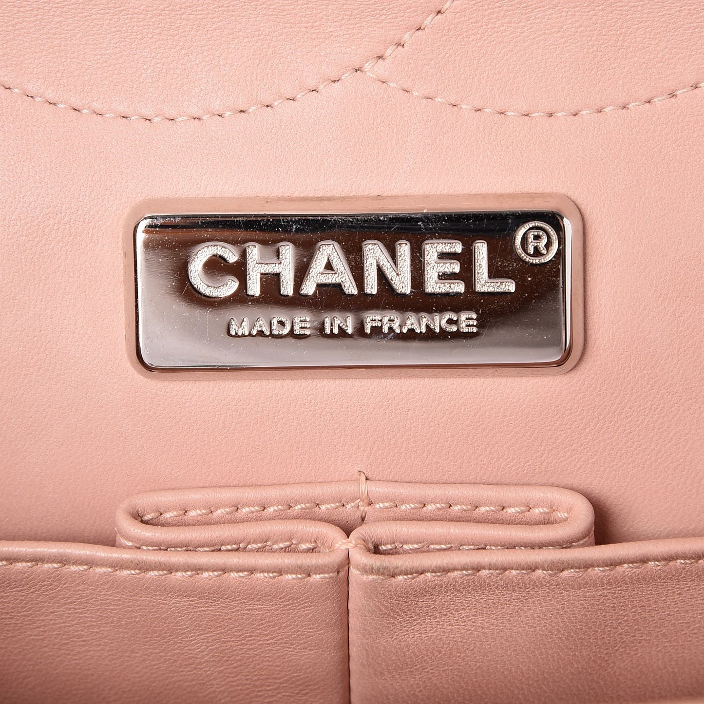 Matte Python Jumbo Double Flap Pink