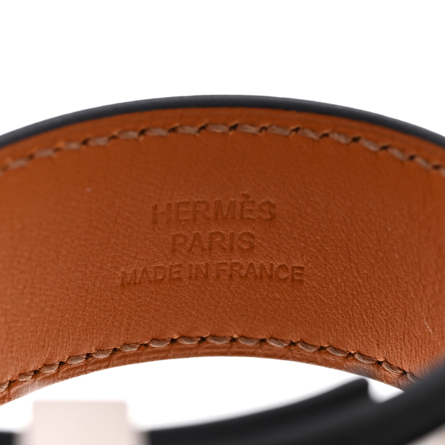 Hermes Epsom Collier De Chien CDC 24 Bracelet T1 Black 5 of 6