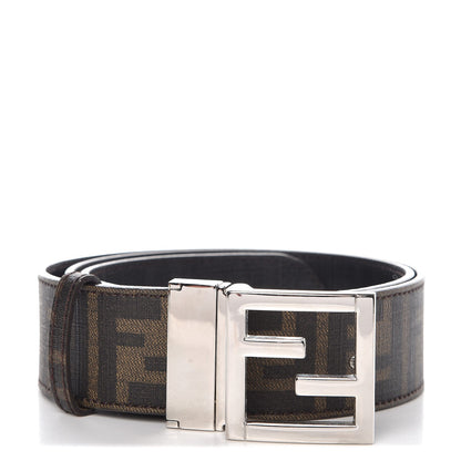 Fendi Zucca Spalmati FF Buckle Belt Tobacco 1 of 6