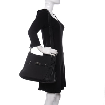 Hermes Taurillon Clemence Jypsiere 37 Black 2 of 12