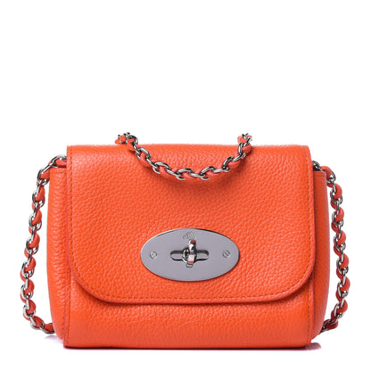 Mulberry Small Classic Grain Calfskin Mini Lily Manadrin 1 of 13