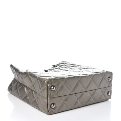 Chanel Aged Calfskin Quilted Reissue 2.55 Tote Light Gold 4 of 8