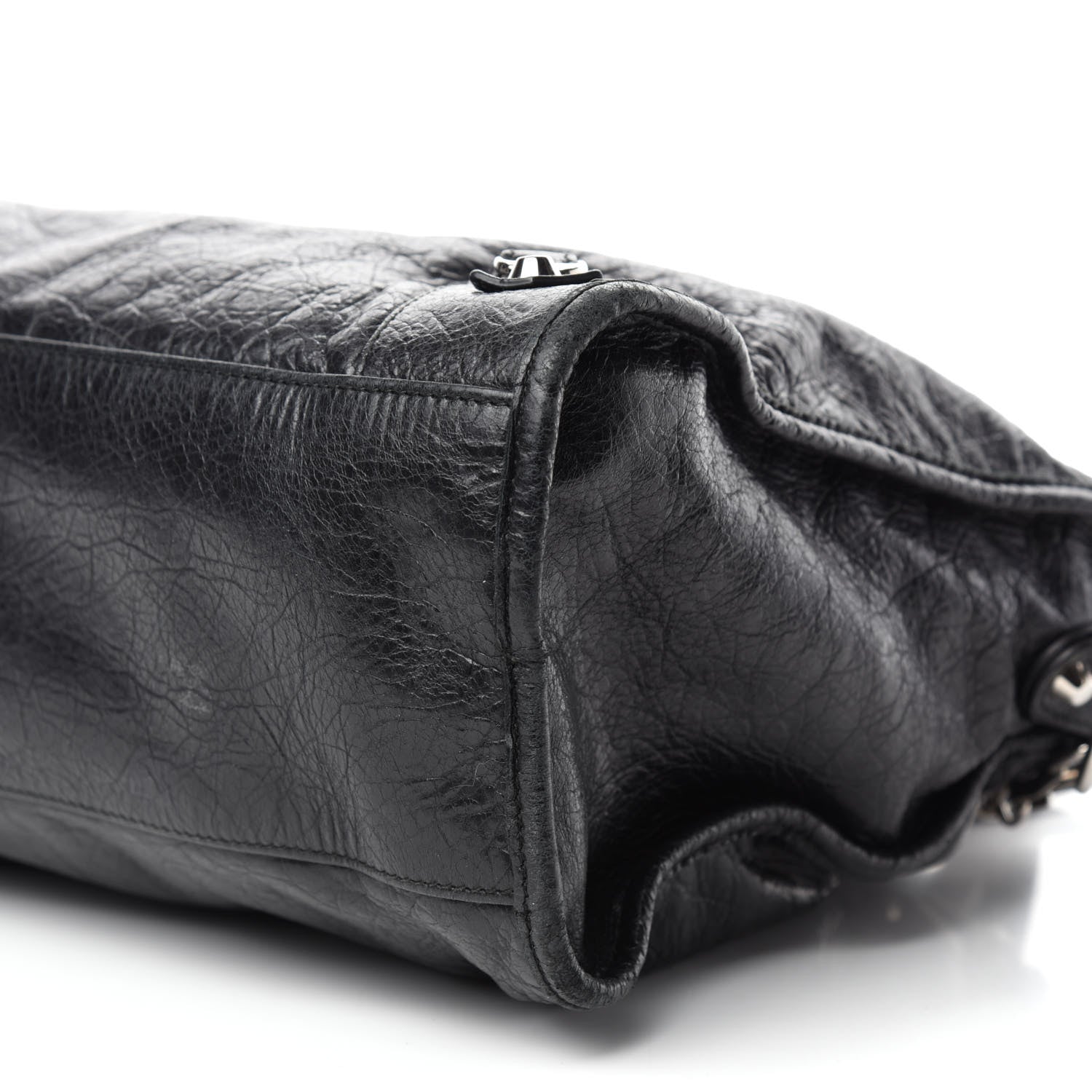 Balenciaga Agneau Classic Silver Hardware City Black 7 of 10