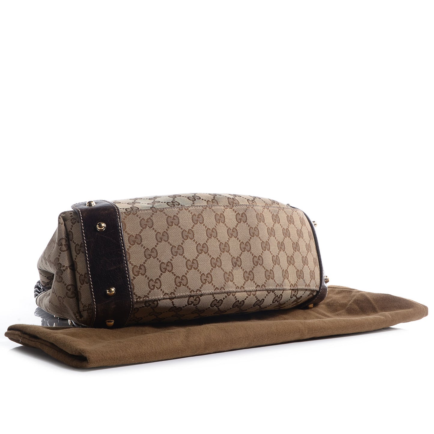 Monogram Small Pelham Shoulder Bag Brown