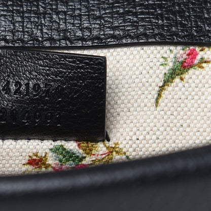 Gucci Calfskin Web Mini Dionysus Shoulder Bag Black 7 of 11