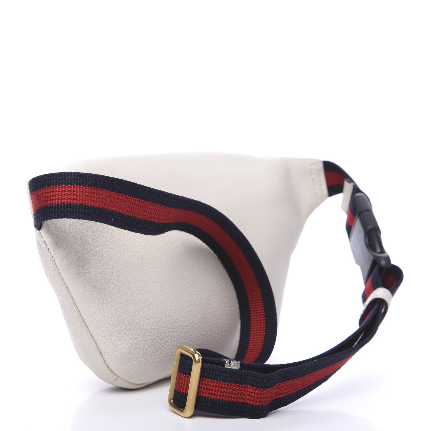 Gucci Grained Calfskin Small Logo Belt Bag White 2 of 9