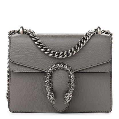 Gucci Calfskin Mini Dionysus Shoulder Bag Dusty Grey 1 of 11