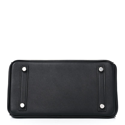 Hermes Swift Birkin 25 Black 5 of 33
