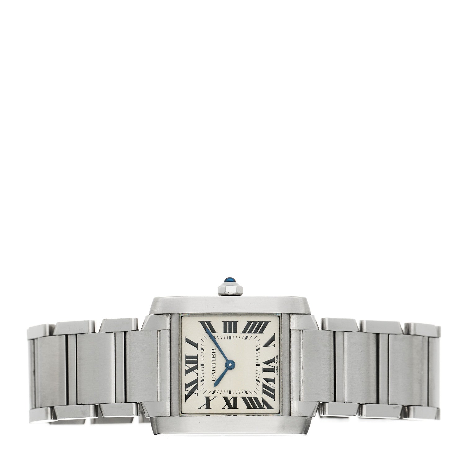 Cartier Stainless Steel 25mm Tank Francaise Quartz Watch 2 of 5