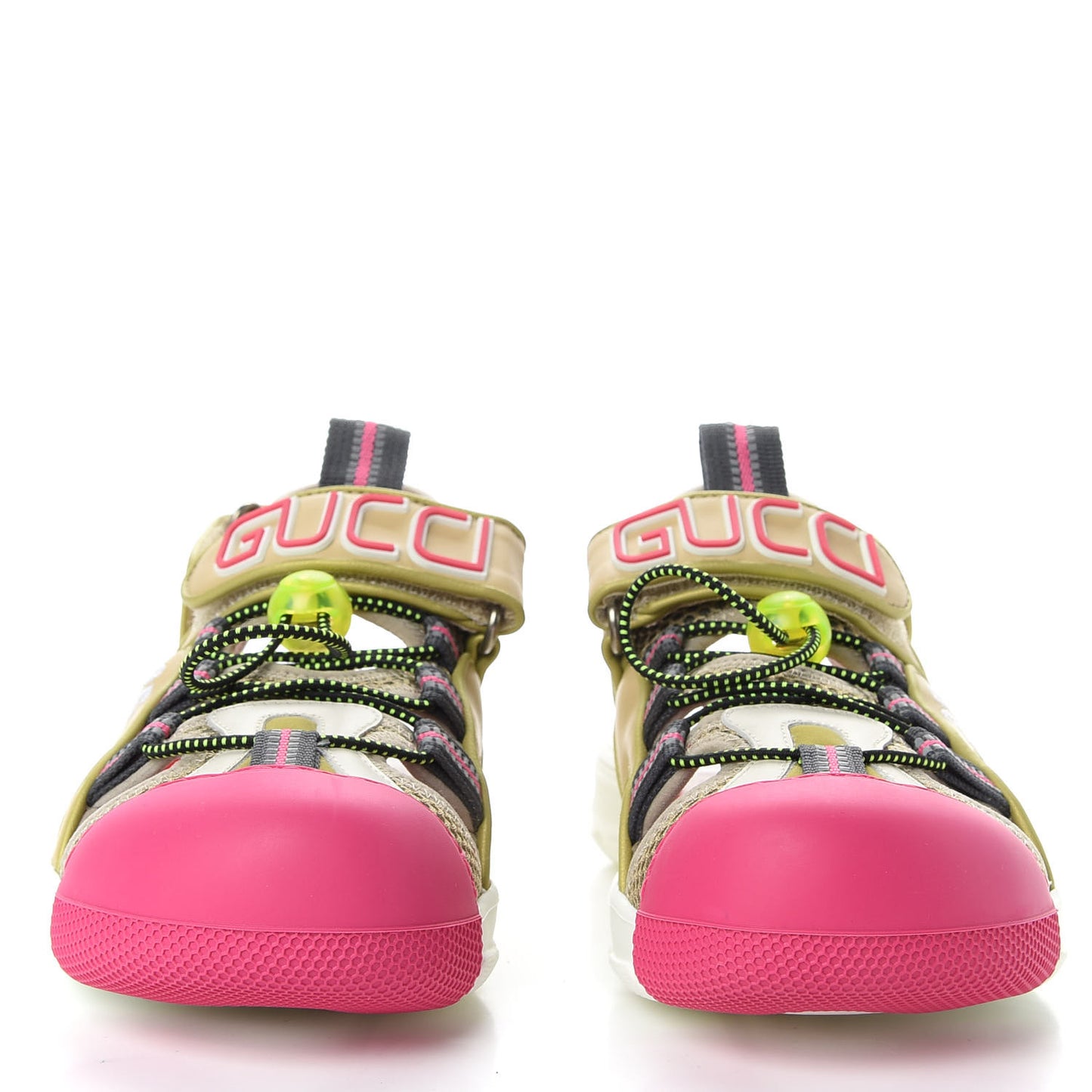 Mesh Fabric Tinsel Sport Sandals 37 Loess Sand Box Pink