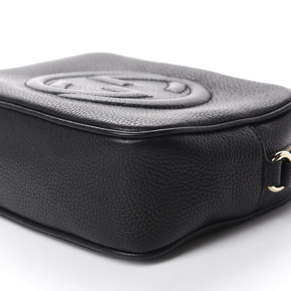 Gucci Pebbled Calfskin Small Soho Disco Bag Black 9 of 12